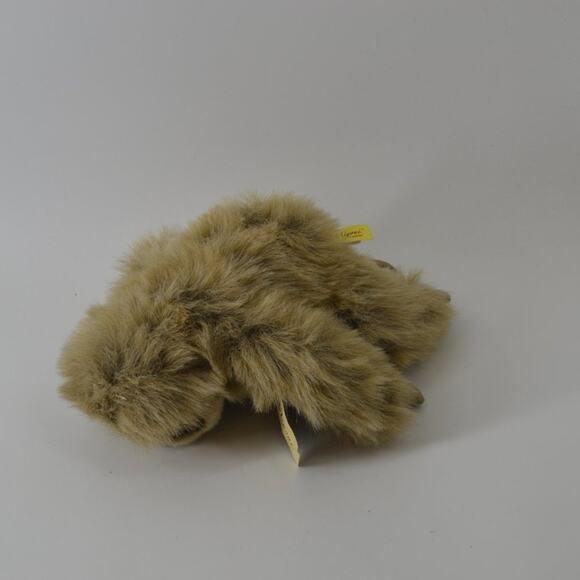 Miyoni by Aurora Sloth plush brown faux fur Stuffed Animal - Picture 9 of 13